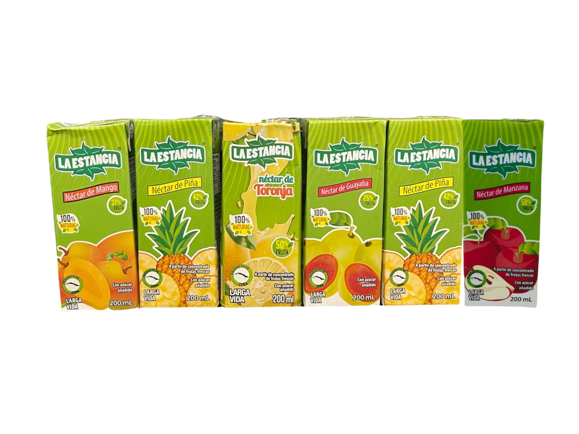  Jugos de cajita