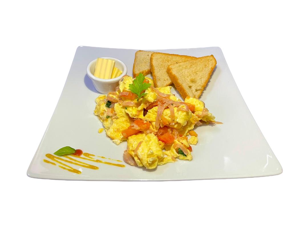  Los huevos revueltos del chef